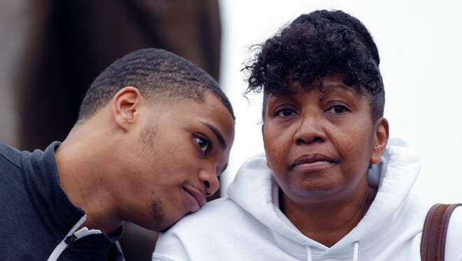 Miles Bridges And His Mother, Cynthia