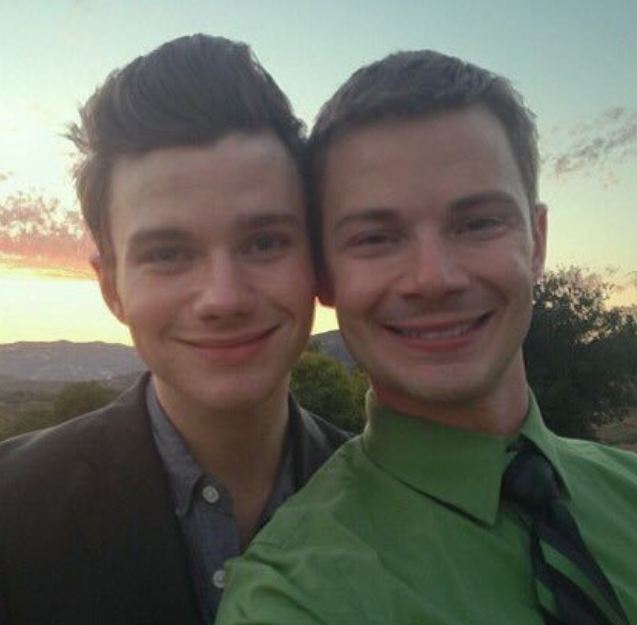 Chris Colfer celebrates his boyfriend Will Sherrod birthday's on 3 Nov...