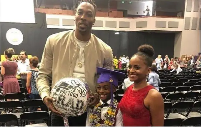 Dwight-Howard-with-ex-girlfriend-and-son