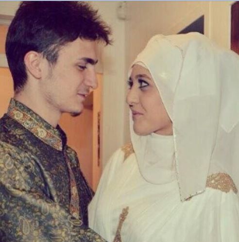 Fatih Seferagic and his first wife, Safiyya Kara 