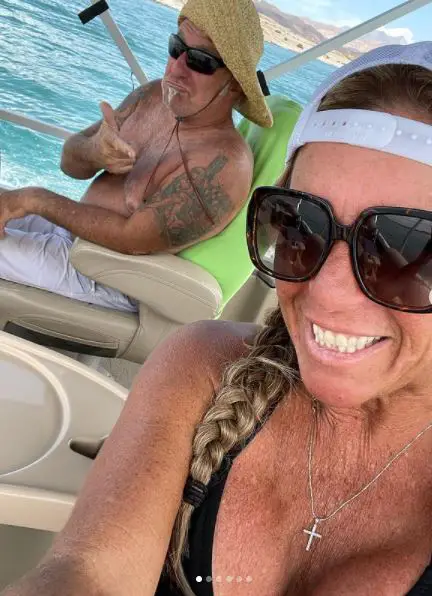Kelly Dale spending weekend with her husband Rick Dale in Nevada