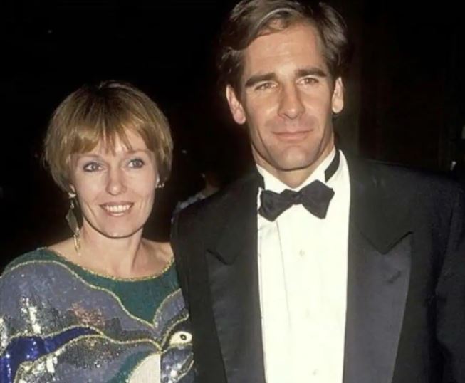 Krista Neumann and Scott Bakula attaining an event