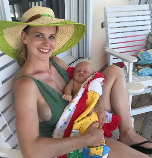 Maddy Curley with her daughter, Kathrina Marilyn Curley, on 6 June 2019 (Ph...