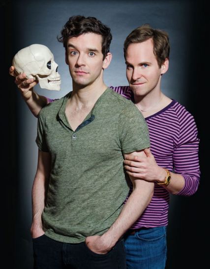 Michael Urie and his boyfriend Ryan Spahn pose for their Hamlet photoshoot ...