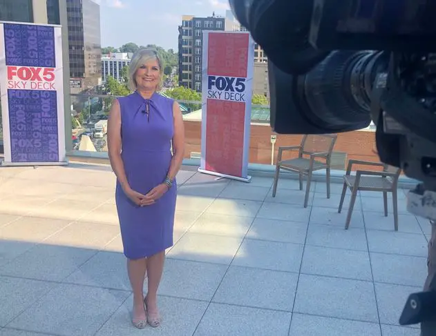 Sue Palka reporting for Fox 5.