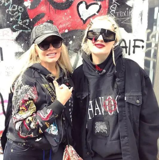 Suzette Snider posing with her daughter, Cheyenne Snider, in Berlin. 