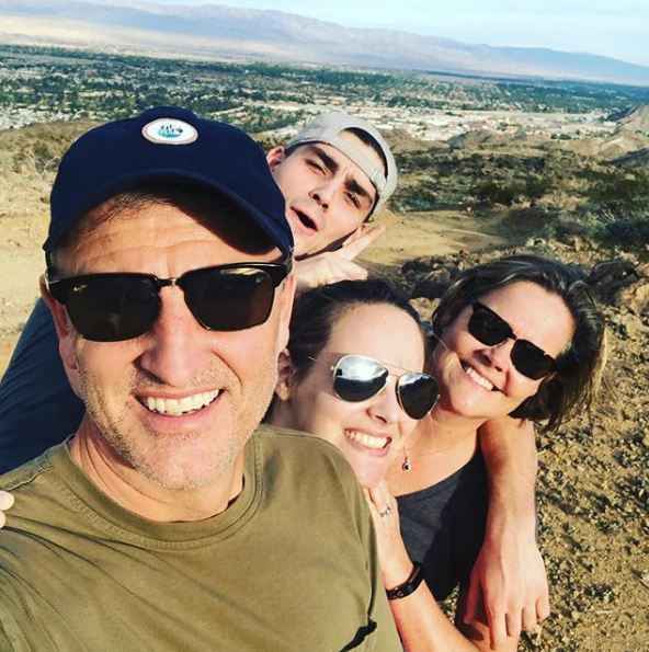 Trey-Wingo-with-his-wife-and-children-2020