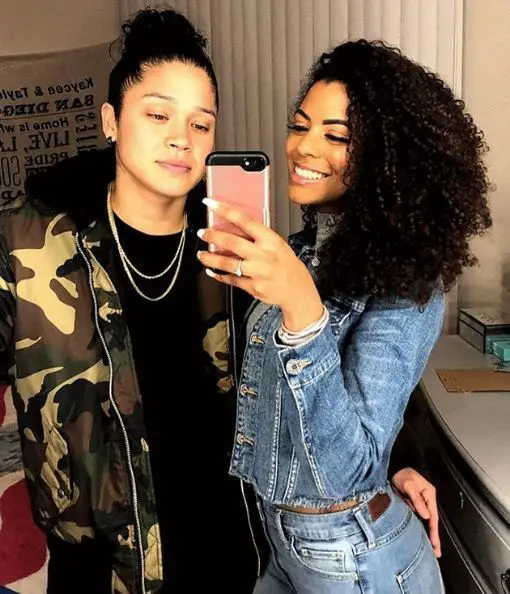 Kaycee-clark-with-her-girlfriend-Tayler-Jimenez-in-2020