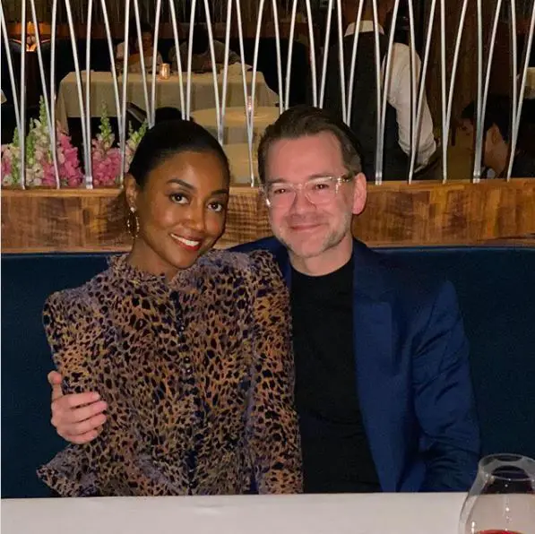 Patina-Miller-with-her-husband-David-Mars-in-2020