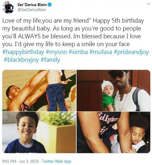 Ser'Darius-Blain-Married-Girlfriend-Son-Birthday-2020