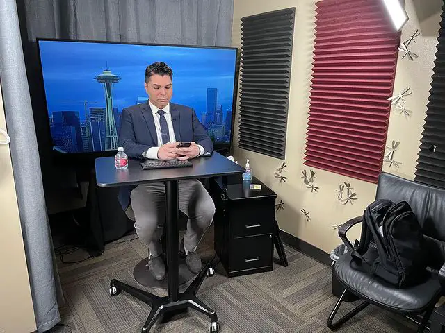 Jason Rantz Behind The Scene From FOX News Interview
