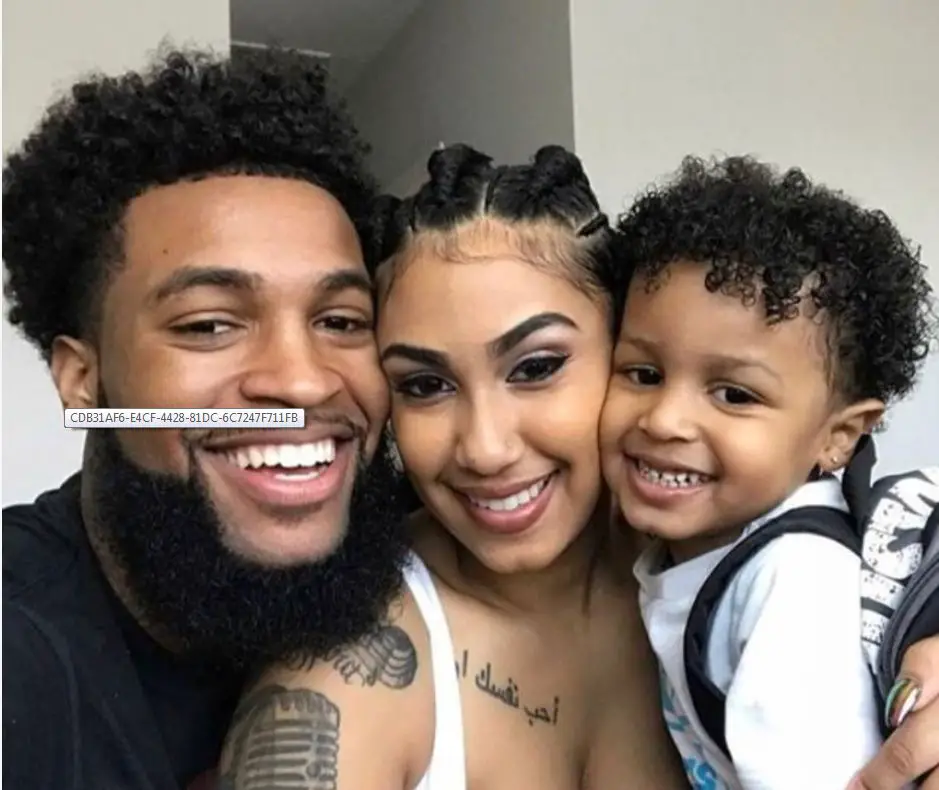 Queen Naija relishes time with husband Chris, and their son Chris Jr. 